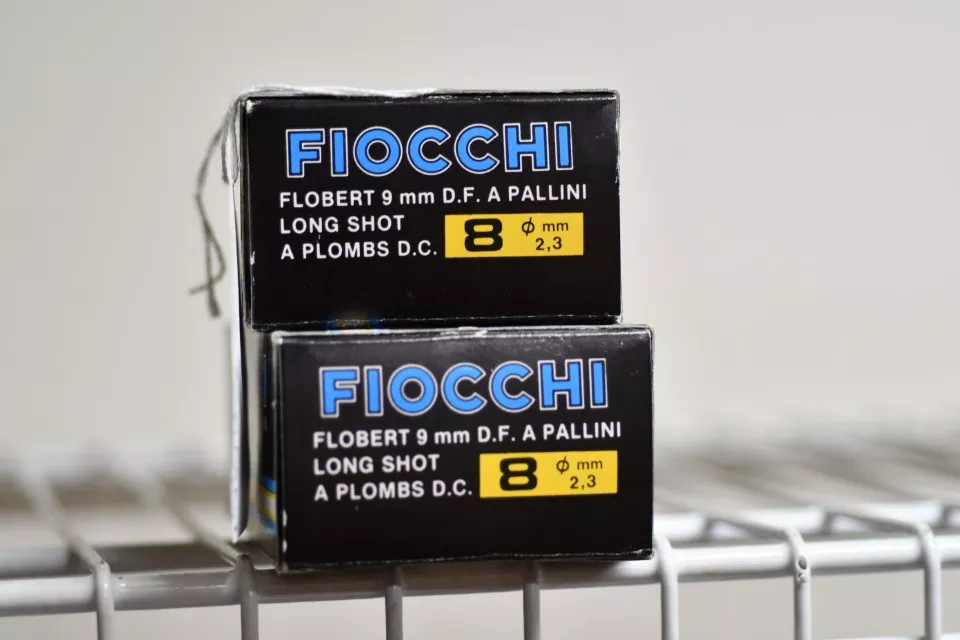 100 rds. Fiocchi Flobert 9mm cal. ammunition