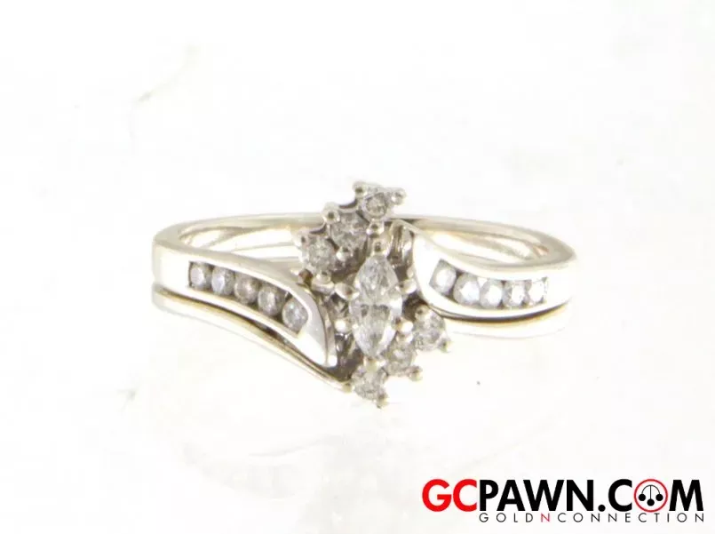 .20 Women’s Wedding set 14kt White Gold