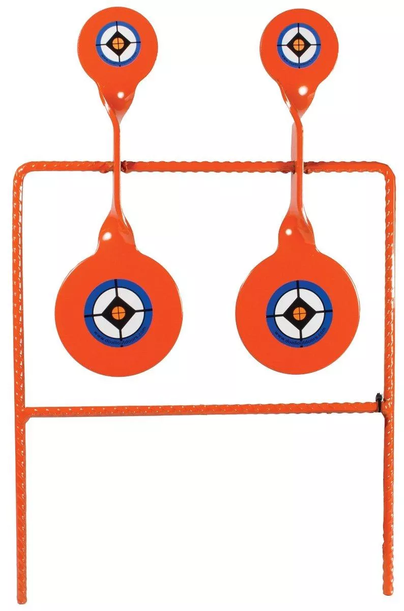 .22 Rebar Double Spinner Shooting Target
