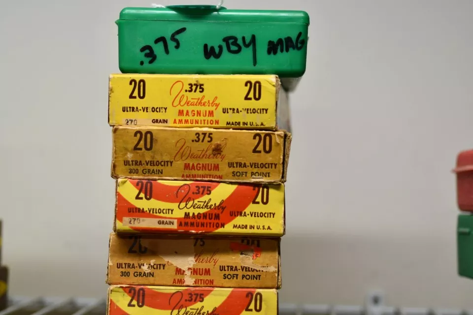 .375 Weatherby Magnum cal. reloading dies and reloads
