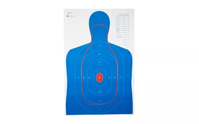 Action Target Combo B27E & FBI Q 100 Pack Shooting Targets