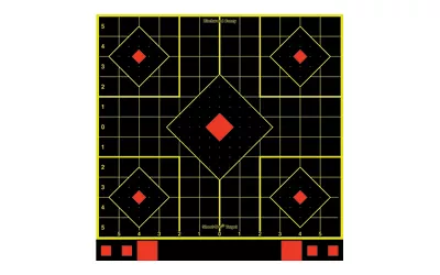 Birchwood Casey Shoot-N-C Self-Adhesive Targets – 12 Pack
