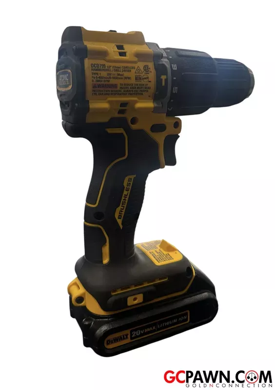 Dewalt DCD799 Cordless hand tools