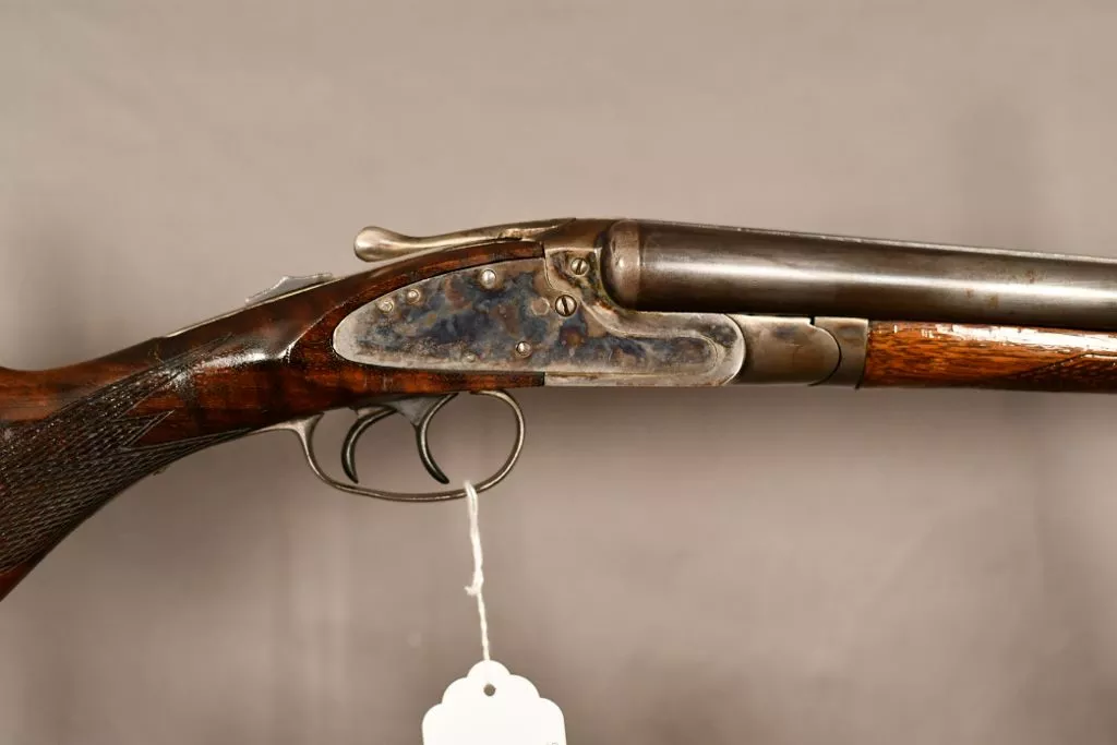 Enders Royal Service, 16 ga. side by side shotgun, 28” steel barrels